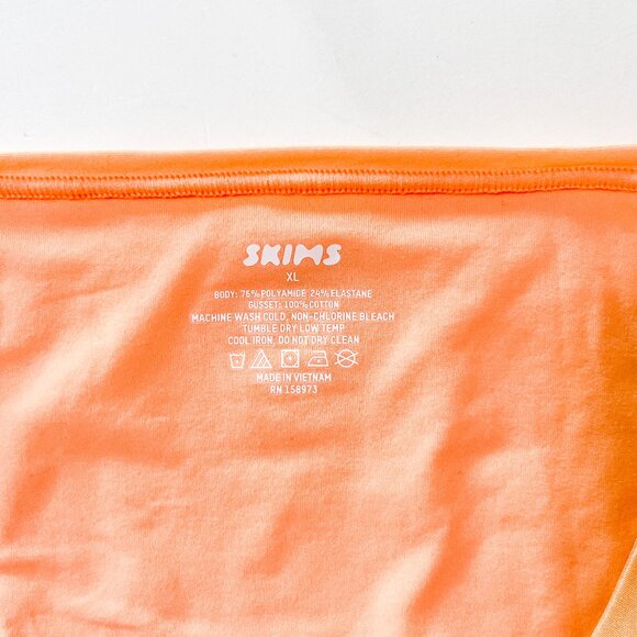 Skims FITS EVERYBODY T-STRING THONG  FADED NECTAR / XL - Picture 4 of 5